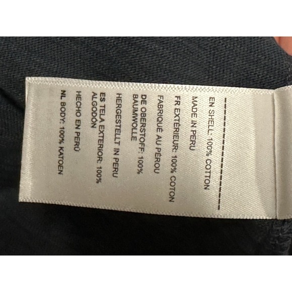 UNTUCKit, Men's Long Sleeve Henley Shirt, Navy, Size Large - Picture 8 of 11